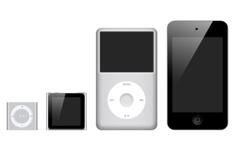 Apple iPod ürünleri ailesi