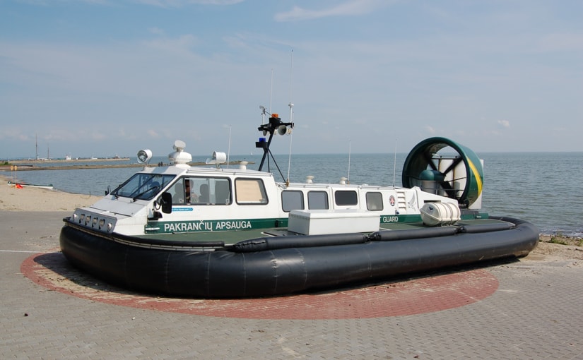 Hovercraft (Hava Yastıklı Tekne)